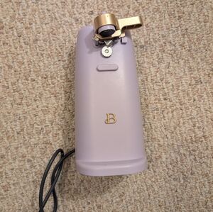 Beautiful Easy-Prep Electric Can Opener, White Icing by Drew Barrymore